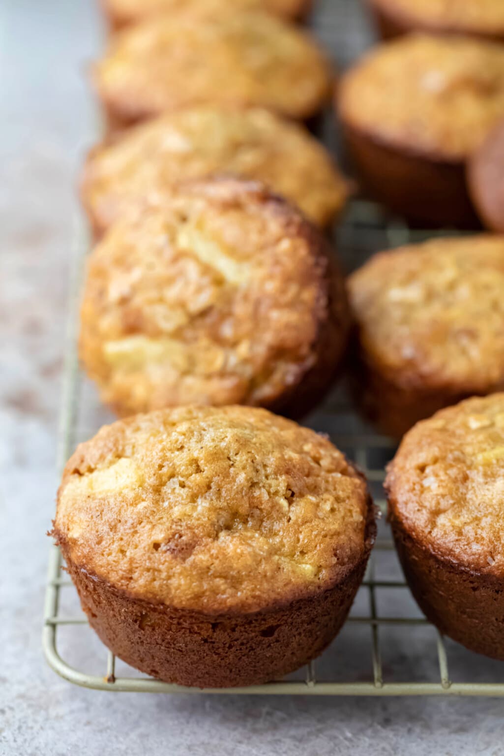 Apple Cinnamon Oatmeal Muffins - I Heart Eating