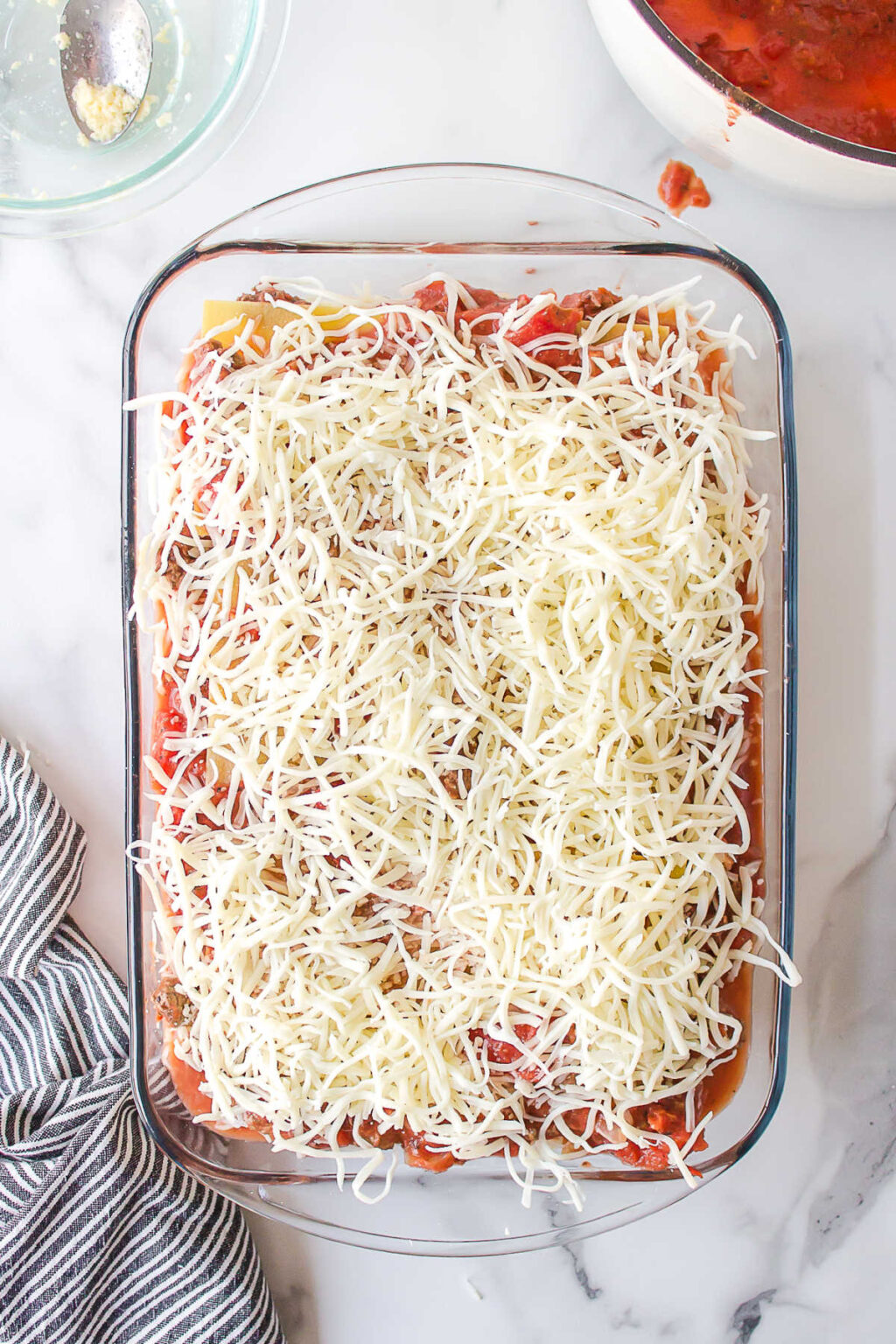 Freezer Lasagna Recipe - I Heart Eating