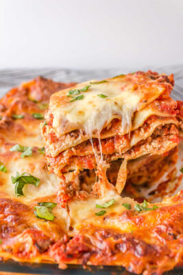 Freezer Lasagna Recipe - I Heart Eating