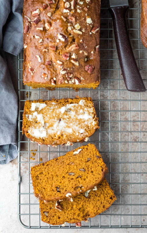 Pumpkin Nut Bread - I Heart Eating