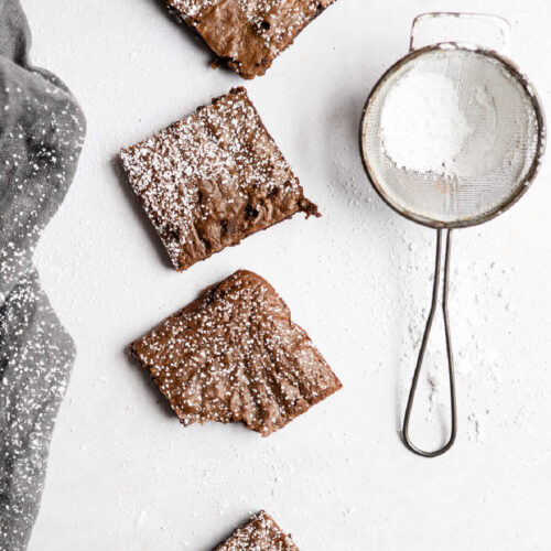 Gingerbread Brownies - i am baker