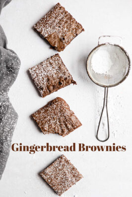 Gingerbread Brownie Recipe I Heart Eating