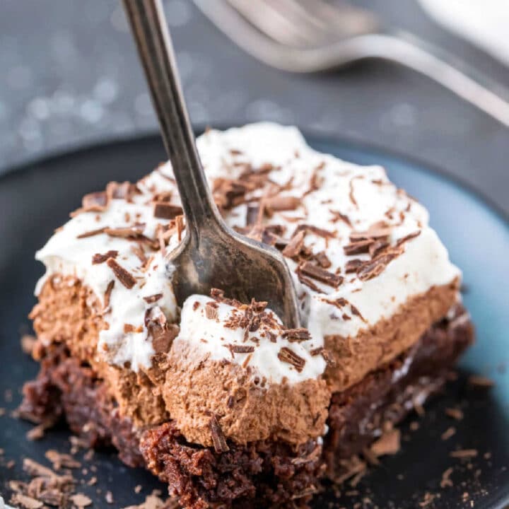 French Silk Brownies - I Heart Eating