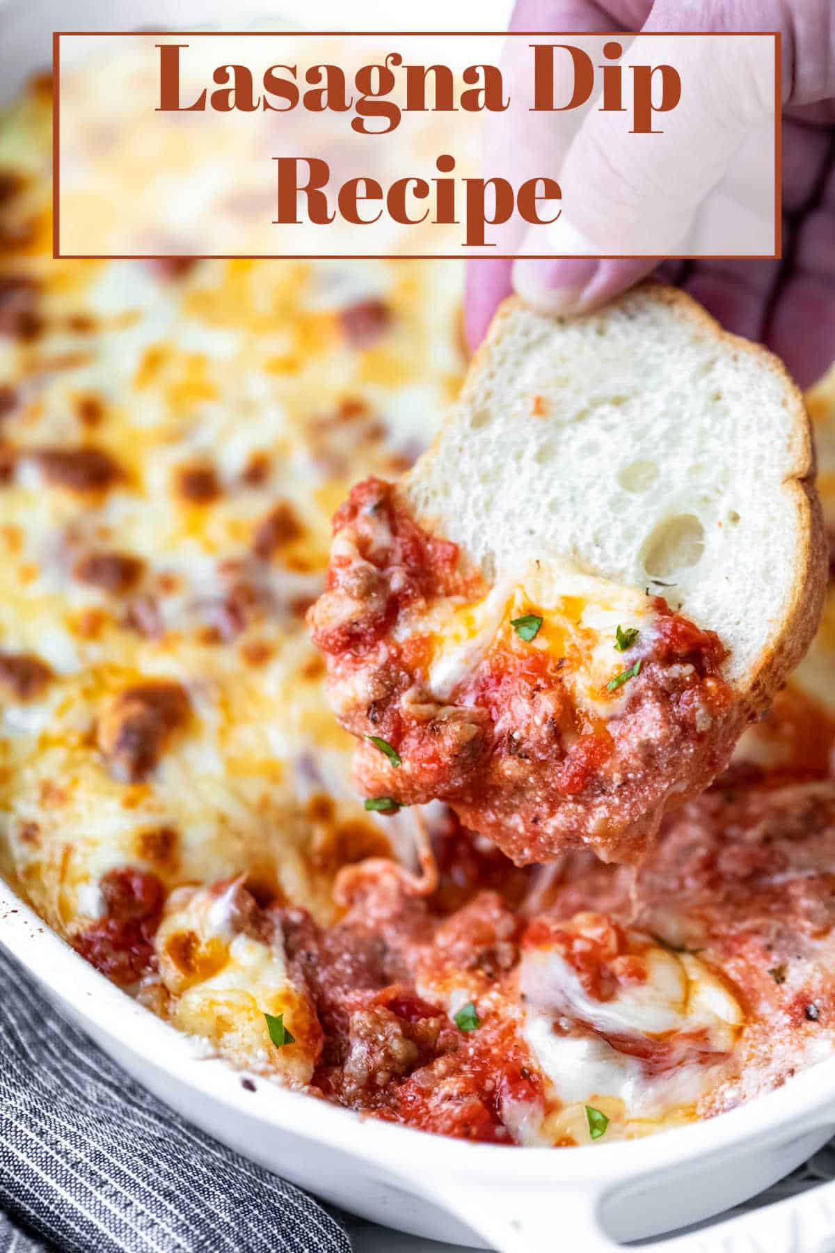 Lasagna Dip - I Heart Eating