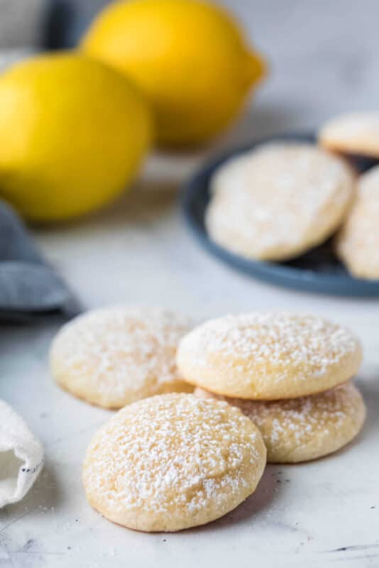 Lemon Cookies - I Heart Eating