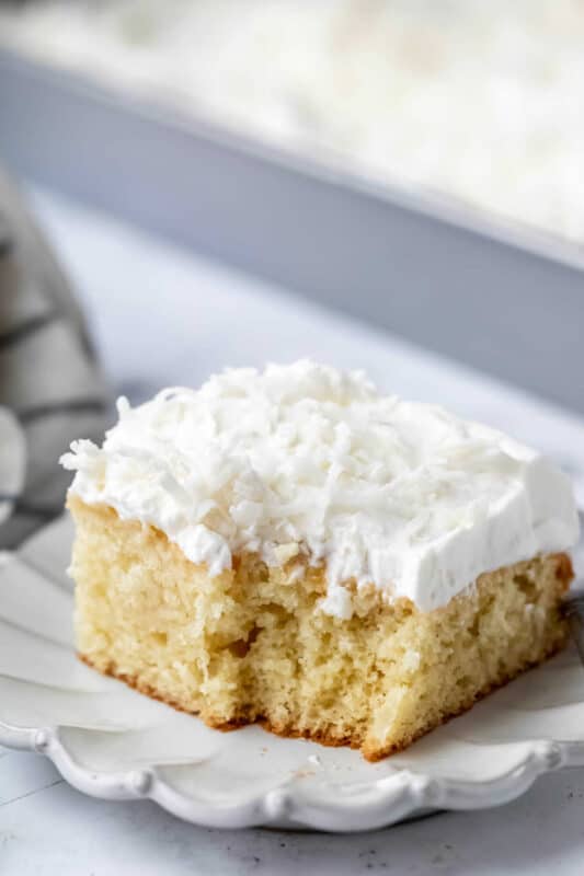 Coconut Poke Cake - I Heart Eating