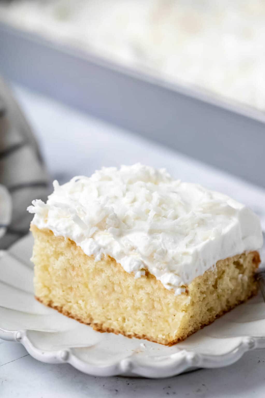 Coconut Poke Cake - I Heart Eating