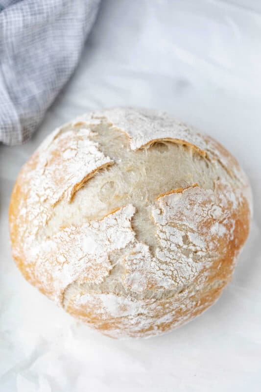 No-Knead Bread - I Heart Eating