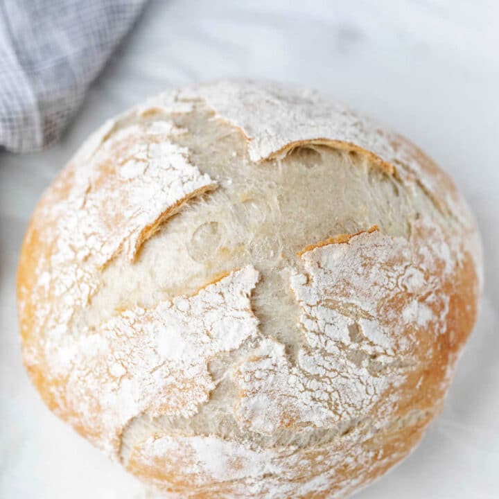 No-Knead Bread - I Heart Eating