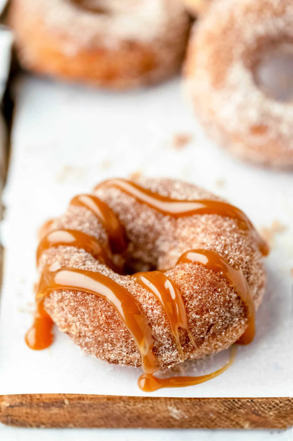 Baked Churro Donuts - I Heart Eating