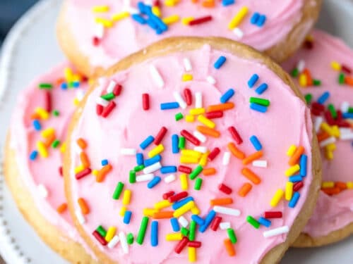 PINK SUGAR COOKIES