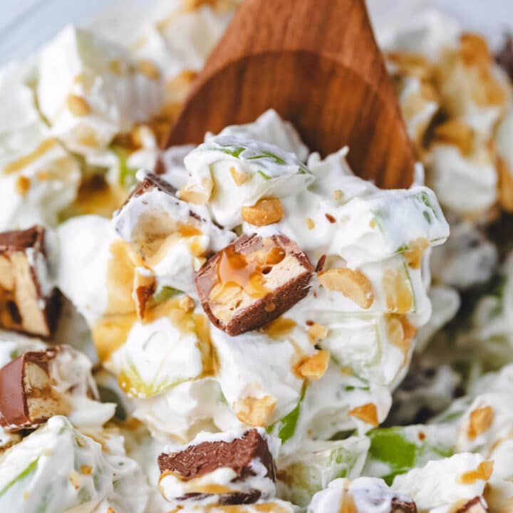 Snickers Salad - I Heart Eating