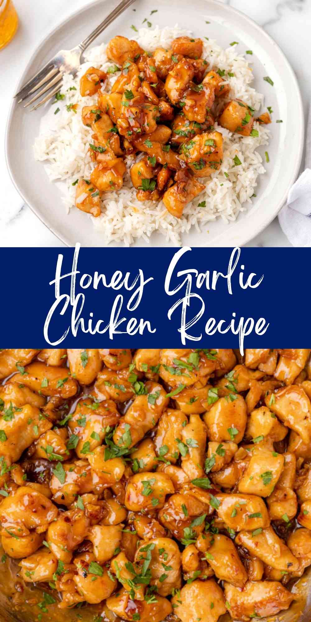 Easy Honey Garlic Chicken Recipe I Heart Eating