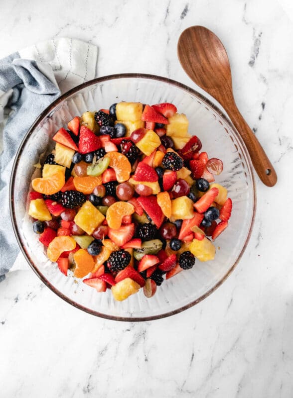 Easy Fruit Salad Recipe - I Heart Eating