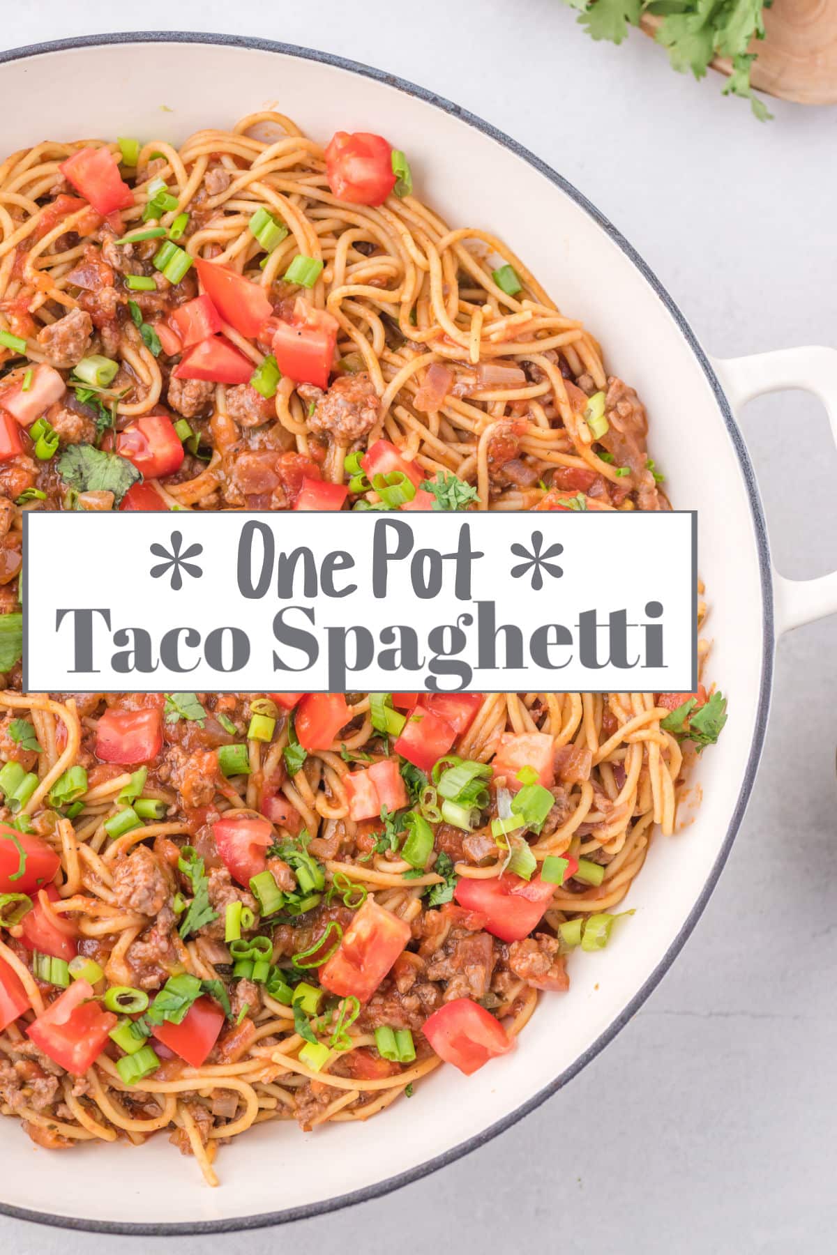 One Pot Taco Spaghetti - I Heart Eating