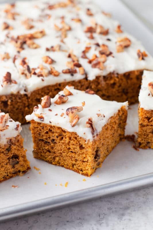 Pumpkin Bars - I Heart Eating