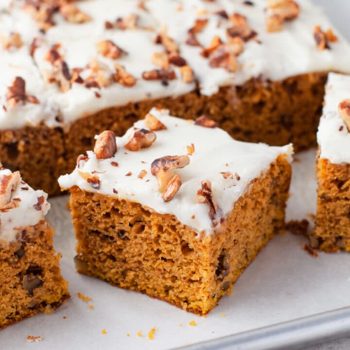 Pumpkin Bars - I Heart Eating