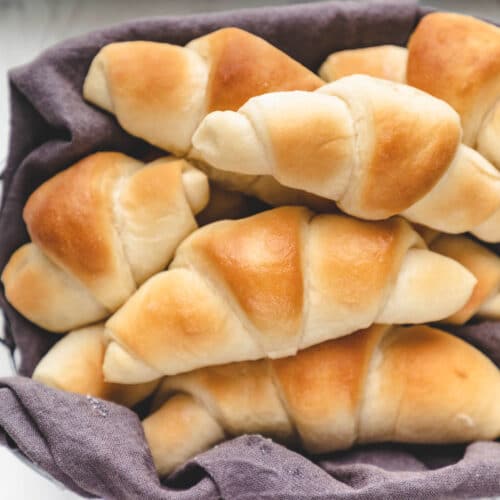 Homemade Crescent Roll Recipe - I Heart Eating