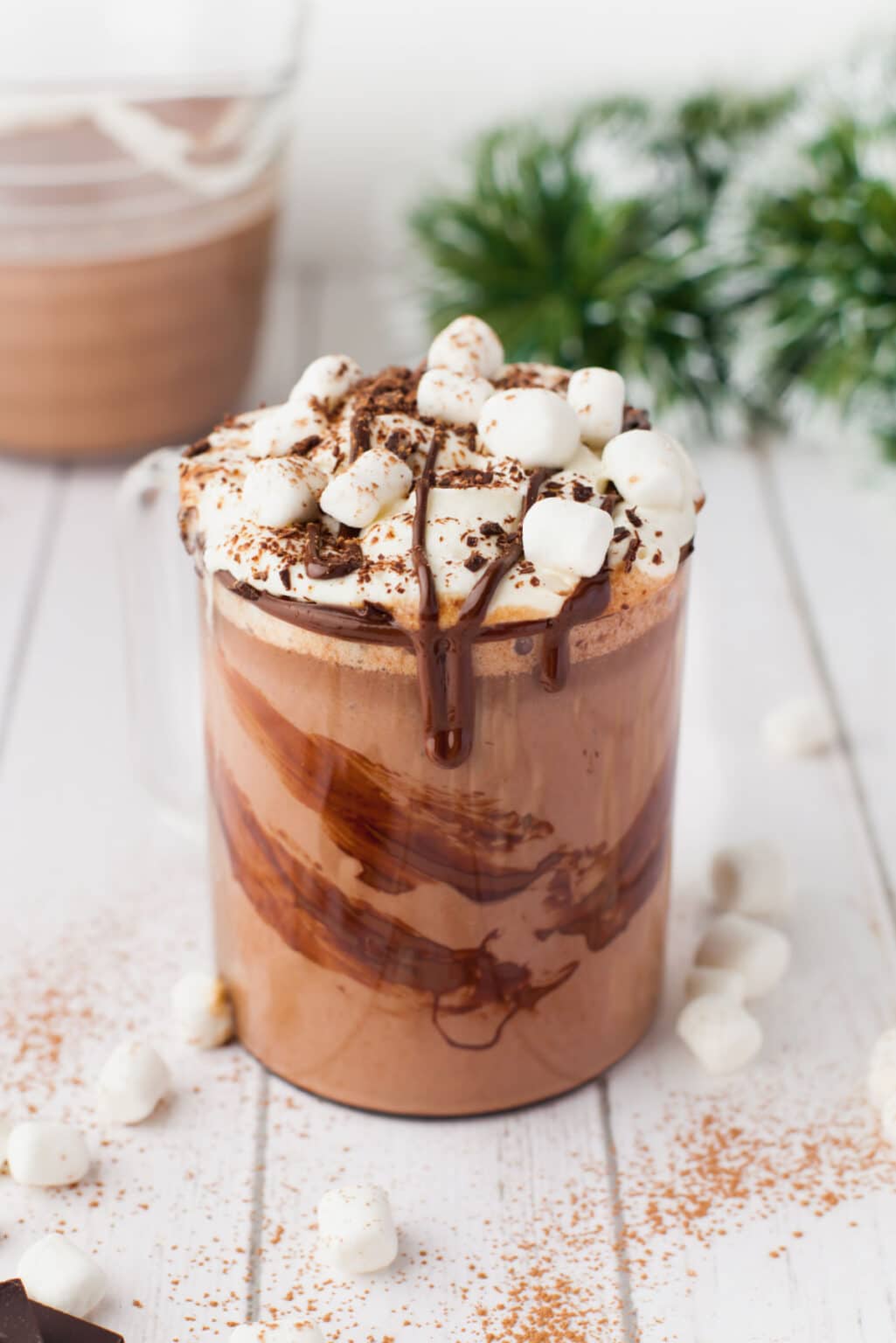 Easy Crock Pot Hot Chocolate - I Heart Eating