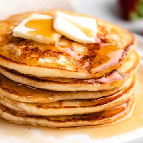 Buttermilk Pancake Recipe - I Heart Eating