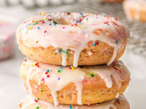 Mini Protein Donuts - I Heart Vegetables