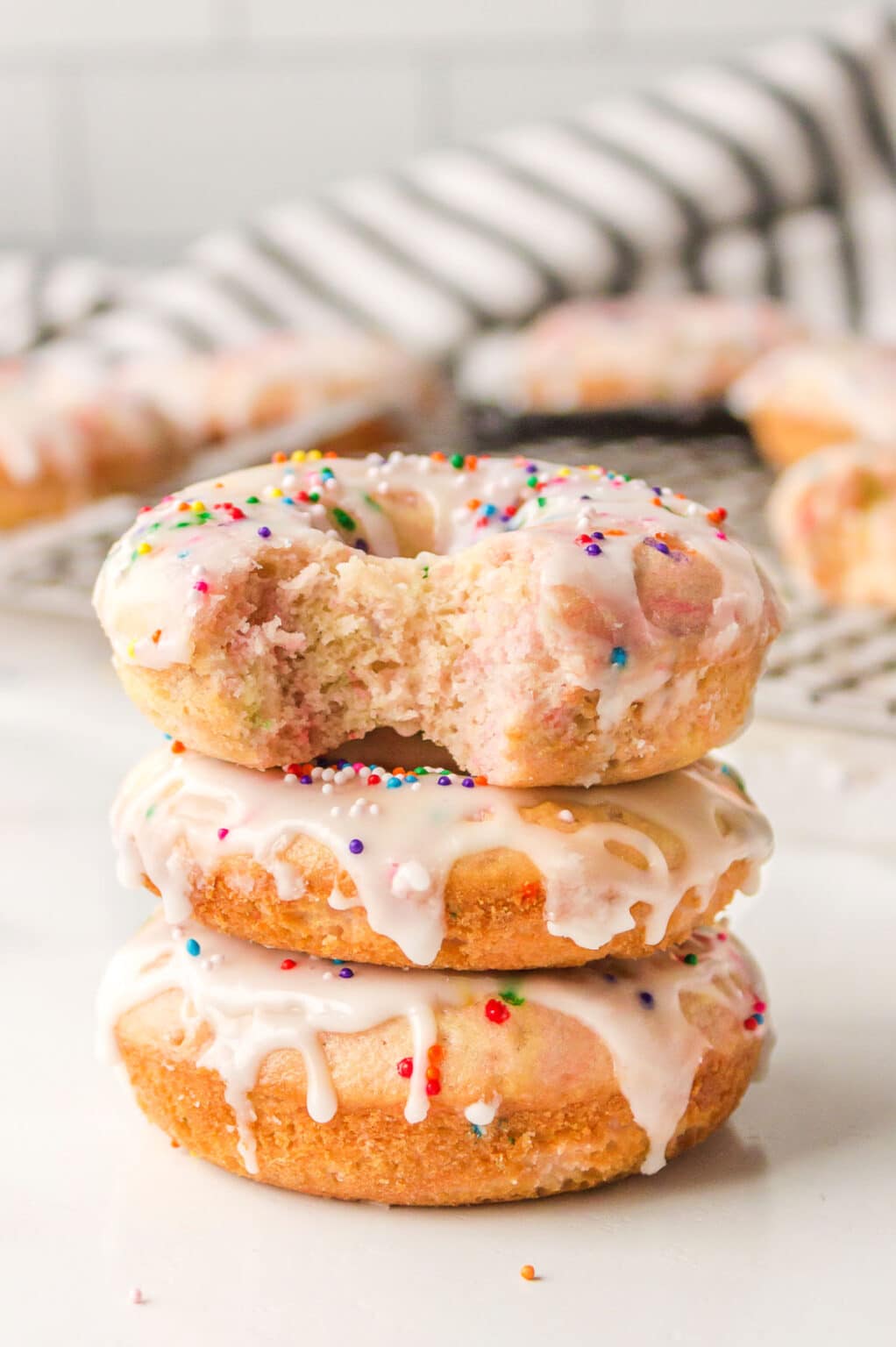 Baked Funfetti Donuts I Heart Eating