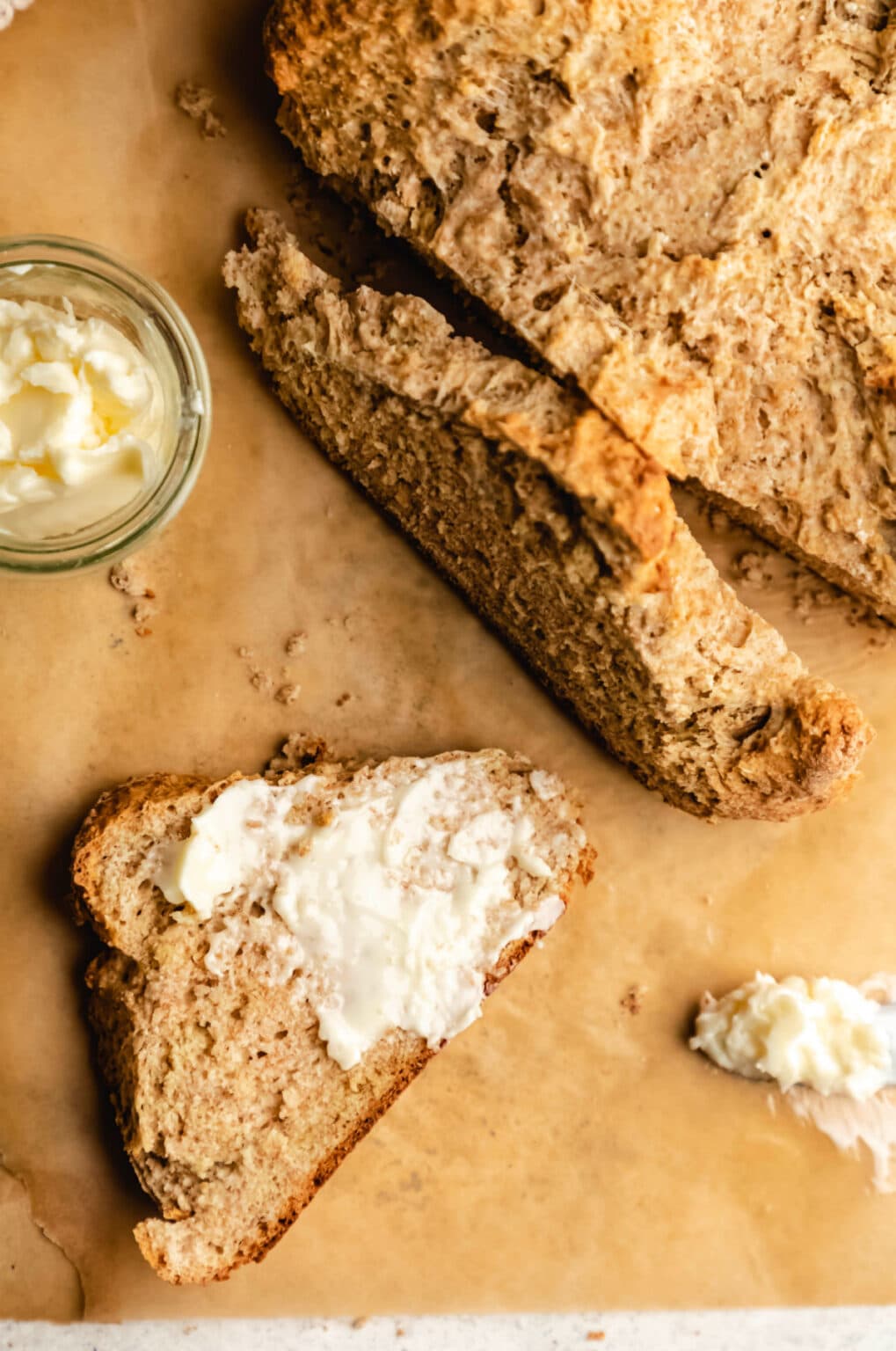 Irish Brown Soda Bread - I Heart Eating