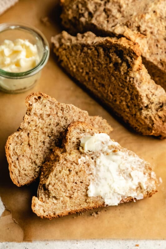 Irish Brown Soda Bread - I Heart Eating