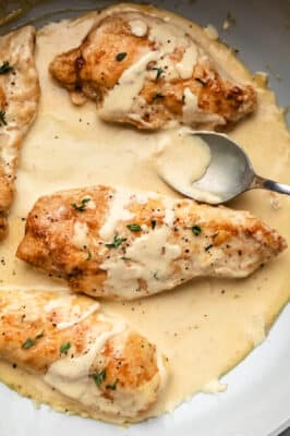 Creamy Mustard Chicken Recipe - I Heart Eating