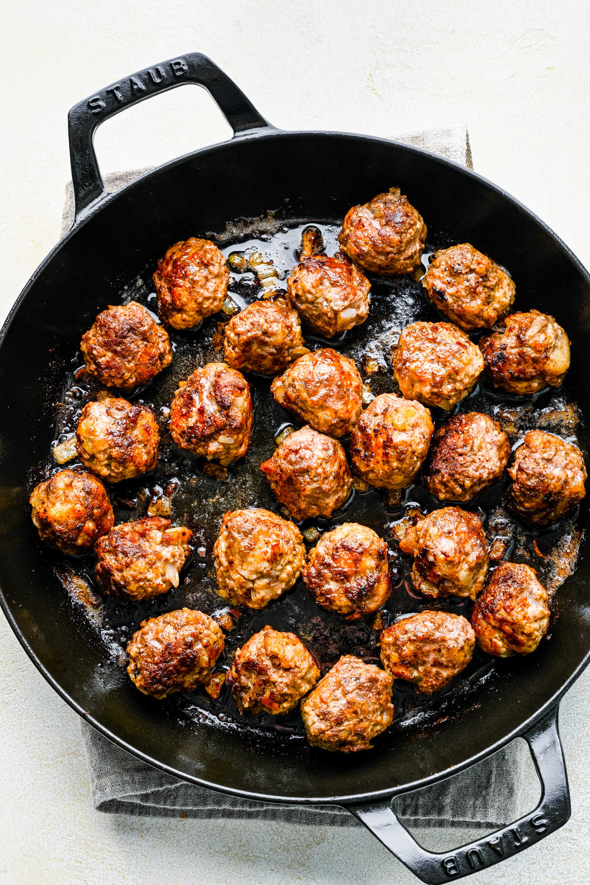 Skillet Swedish Meatballs