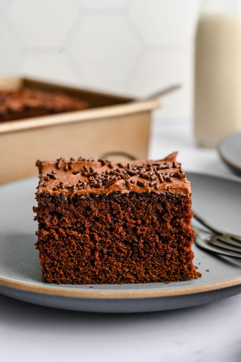 Chocolate Mayonnaise Cake - I Heart Eating