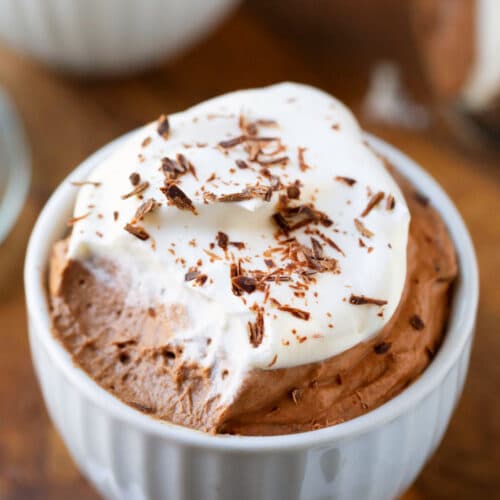 Easy Chocolate Mousse (No Raw Eggs!) - I Heart Eating