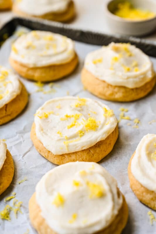 Lemon Sugar Cookies - I Heart Eating