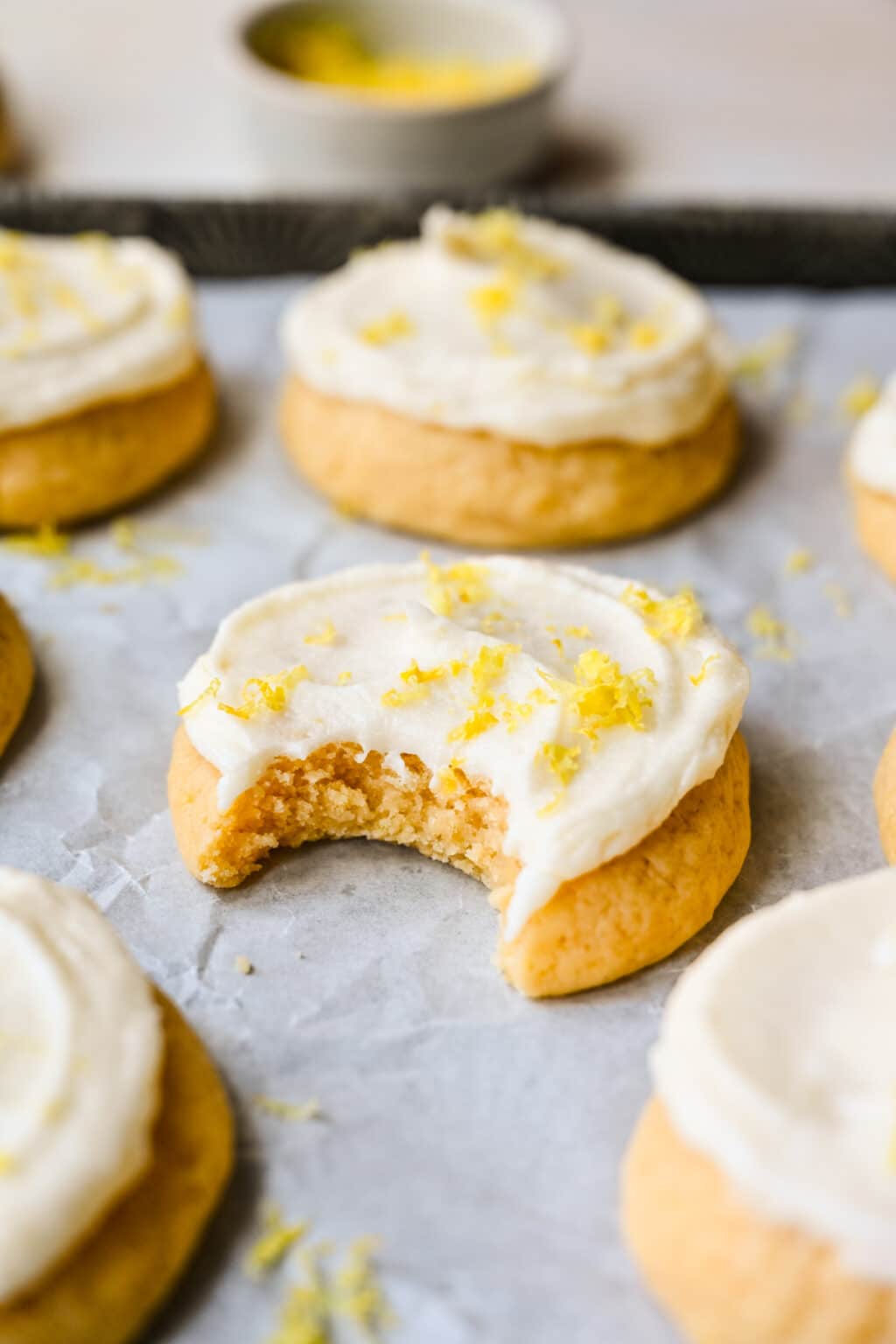 Lemon Sugar Cookies - I Heart Eating