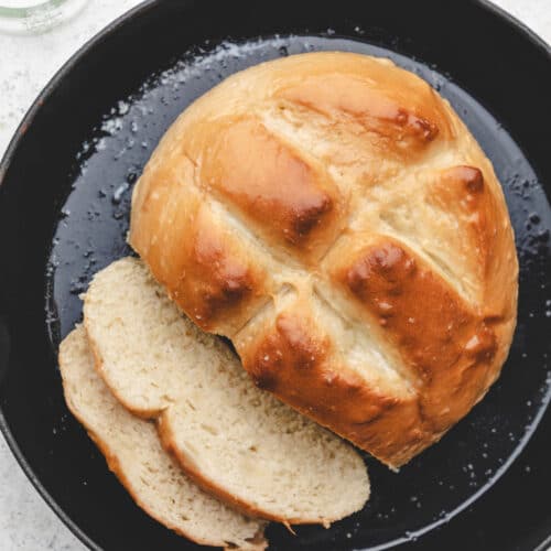 Bread cast iron outlet skillet