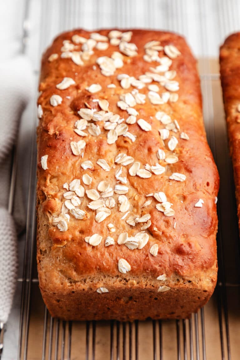 Honey Oat Bread - I Heart Eating